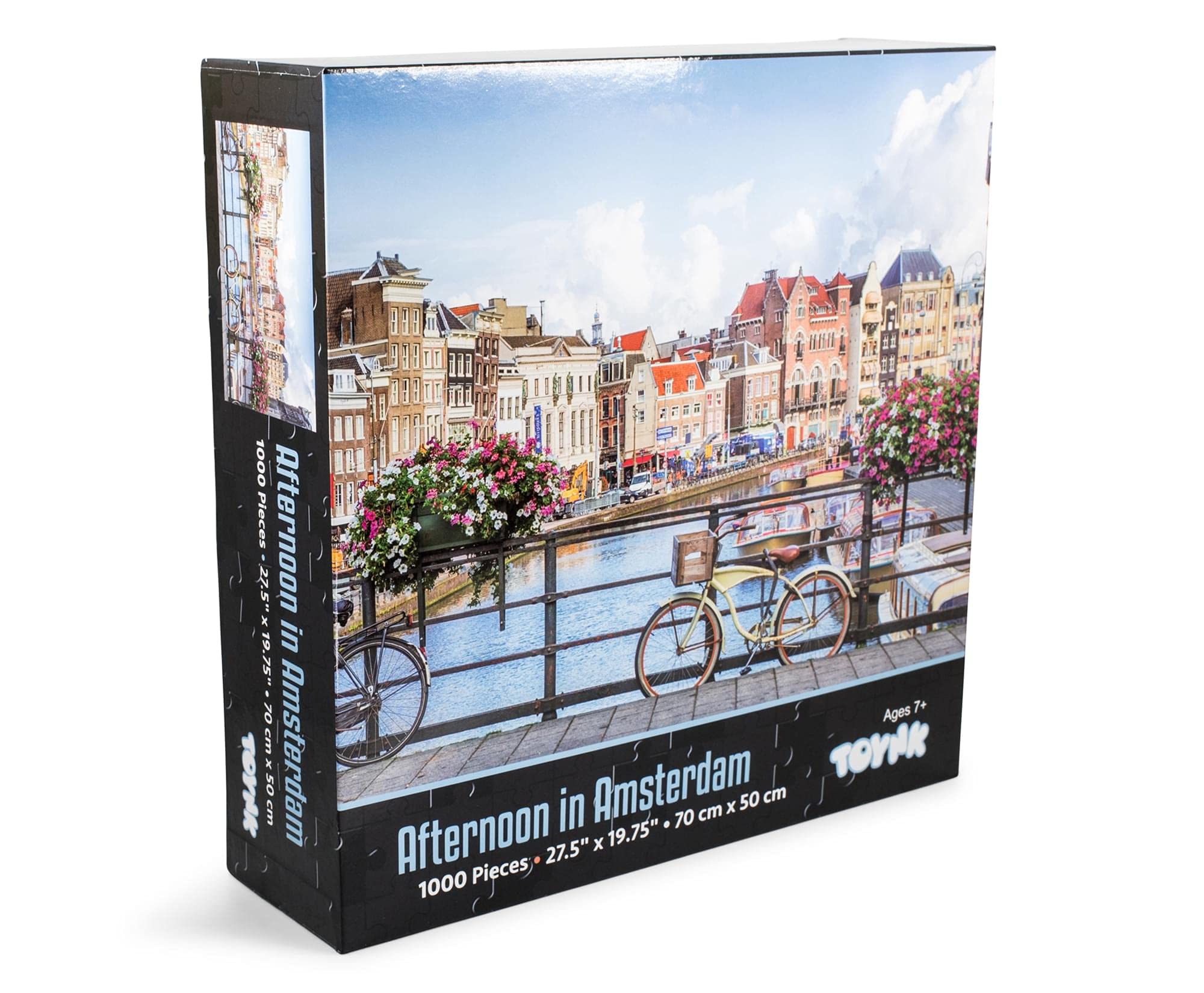 Foto 2 | Rompecabezas Toynk Afternoon In Amsterdam City 1000 Piezas - Venta Internacional.