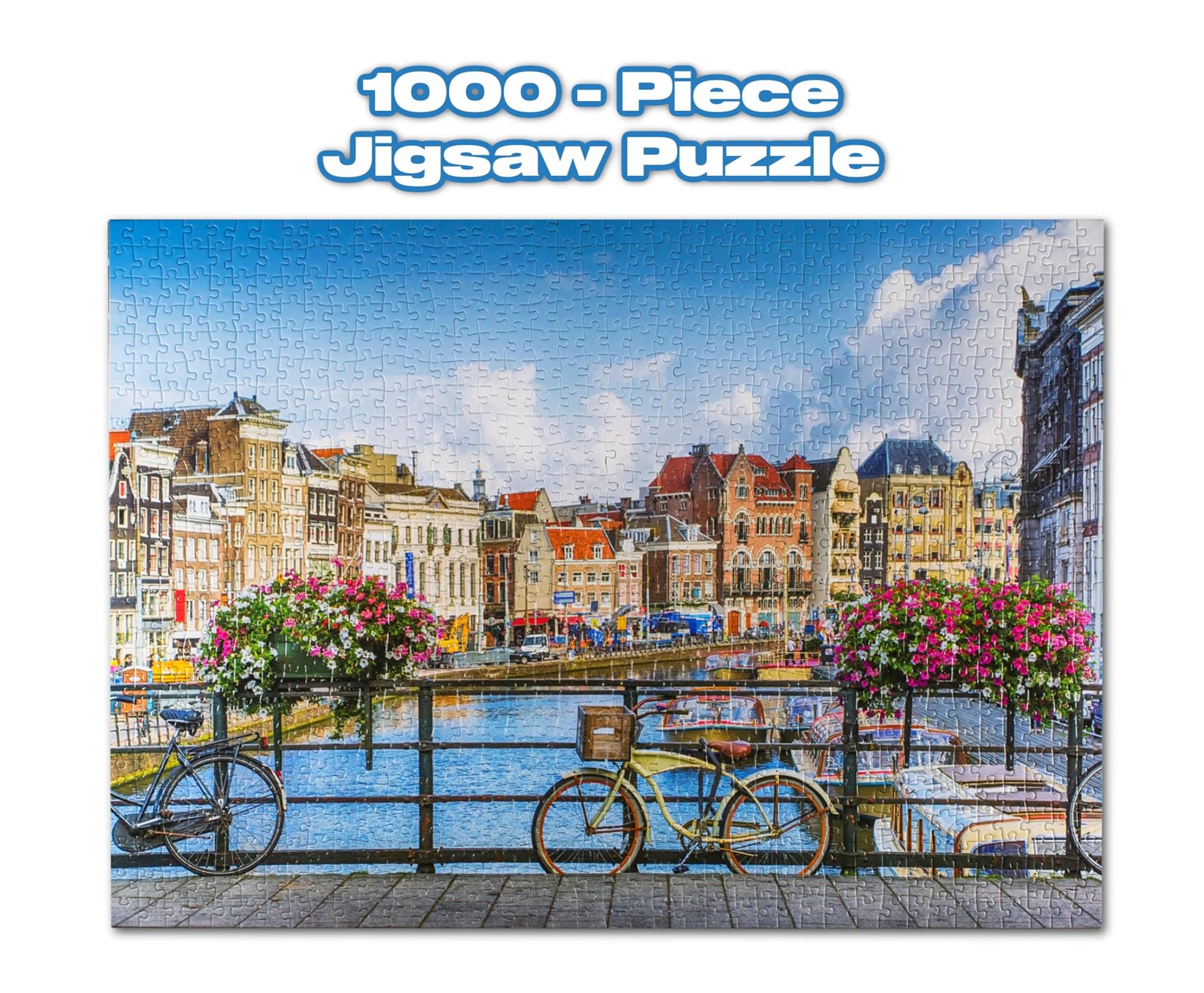 Foto 4 pulgar | Rompecabezas Toynk Afternoon In Amsterdam City 1000 Piezas - Venta Internacional.