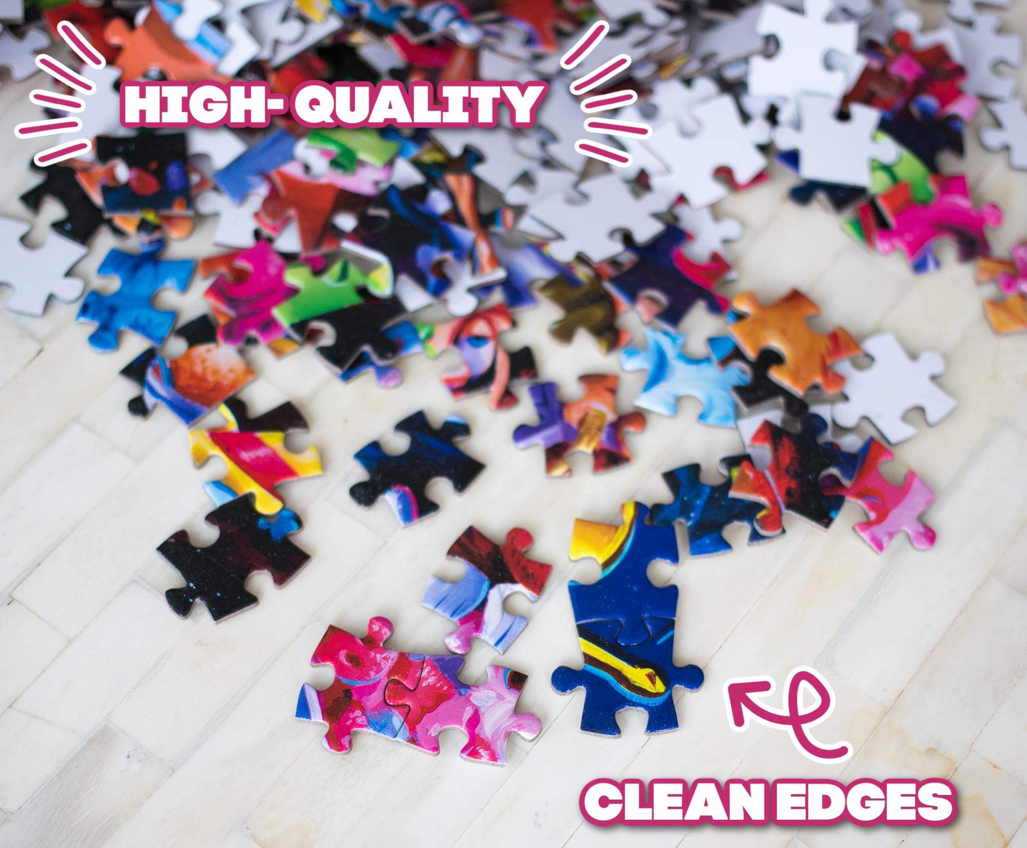 Foto 5 pulgar | Cereales Para Desayuno Jigsaw Puzzle Toynk Cosmic Crunch, 1000 Piezas - Venta Internacional.