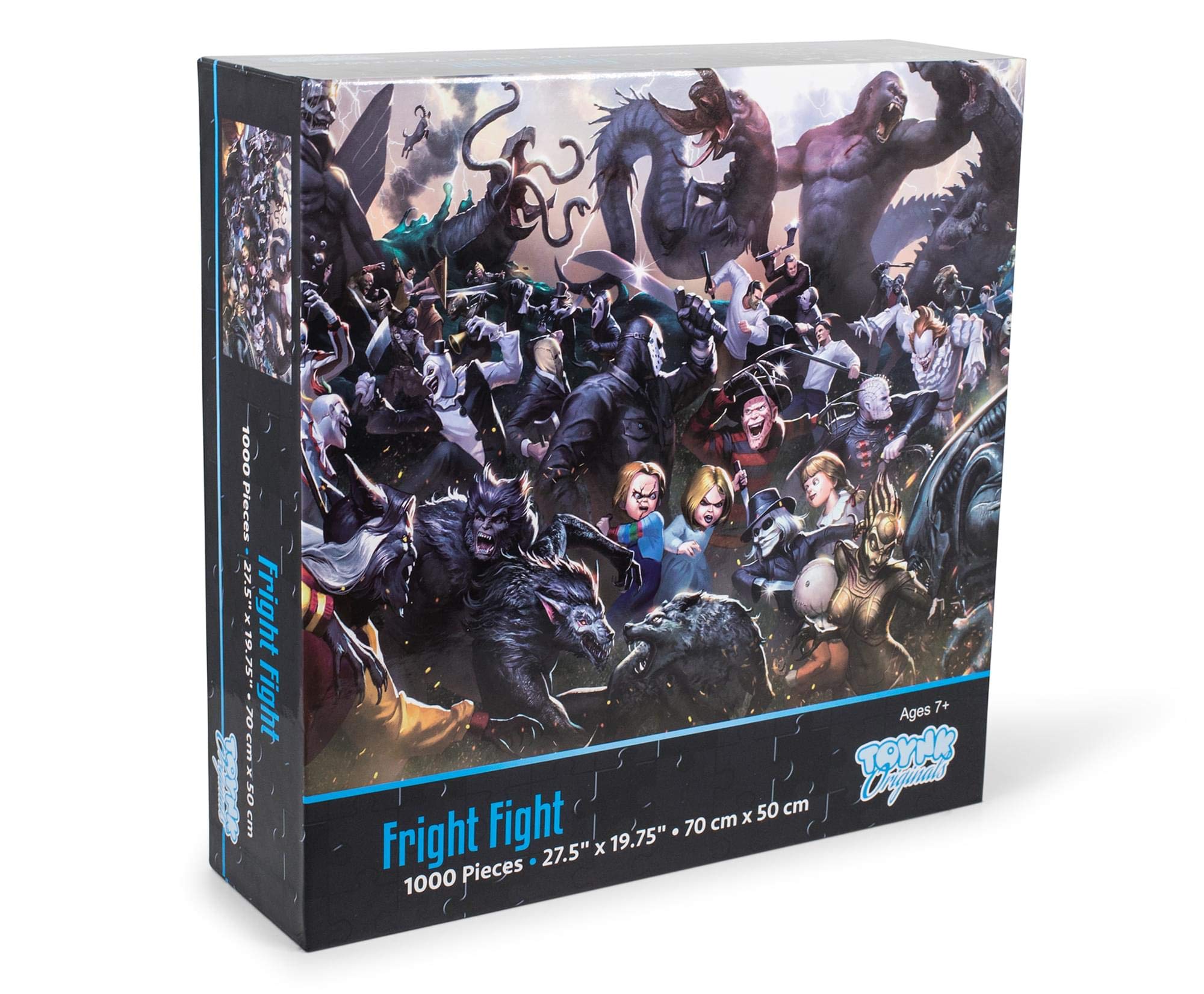 Foto 2 | Rompecabezas Toynk Fight Fight Horror Movie Villain 1000 Piezas - Venta Internacional.