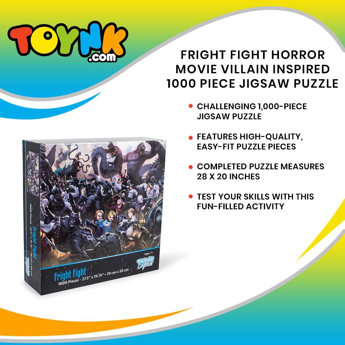 Foto 8 pulgar | Rompecabezas Toynk Fight Fight Horror Movie Villain 1000 Piezas - Venta Internacional.