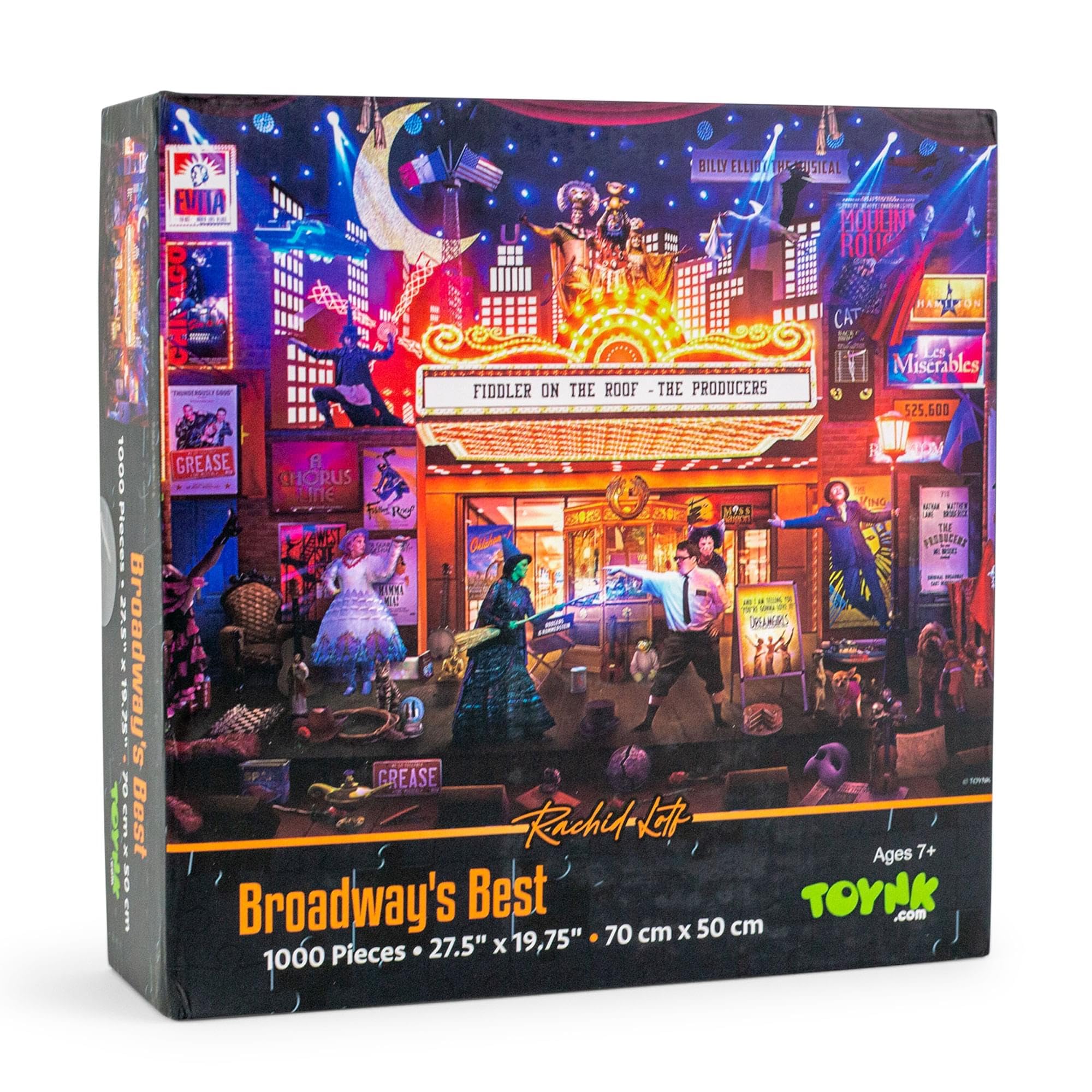 Foto 4 pulgar | El Mejor Loft De Rachid Loft De 1000 Piezas De Jigsaw Puzzle Broadway - Venta Internacional.
