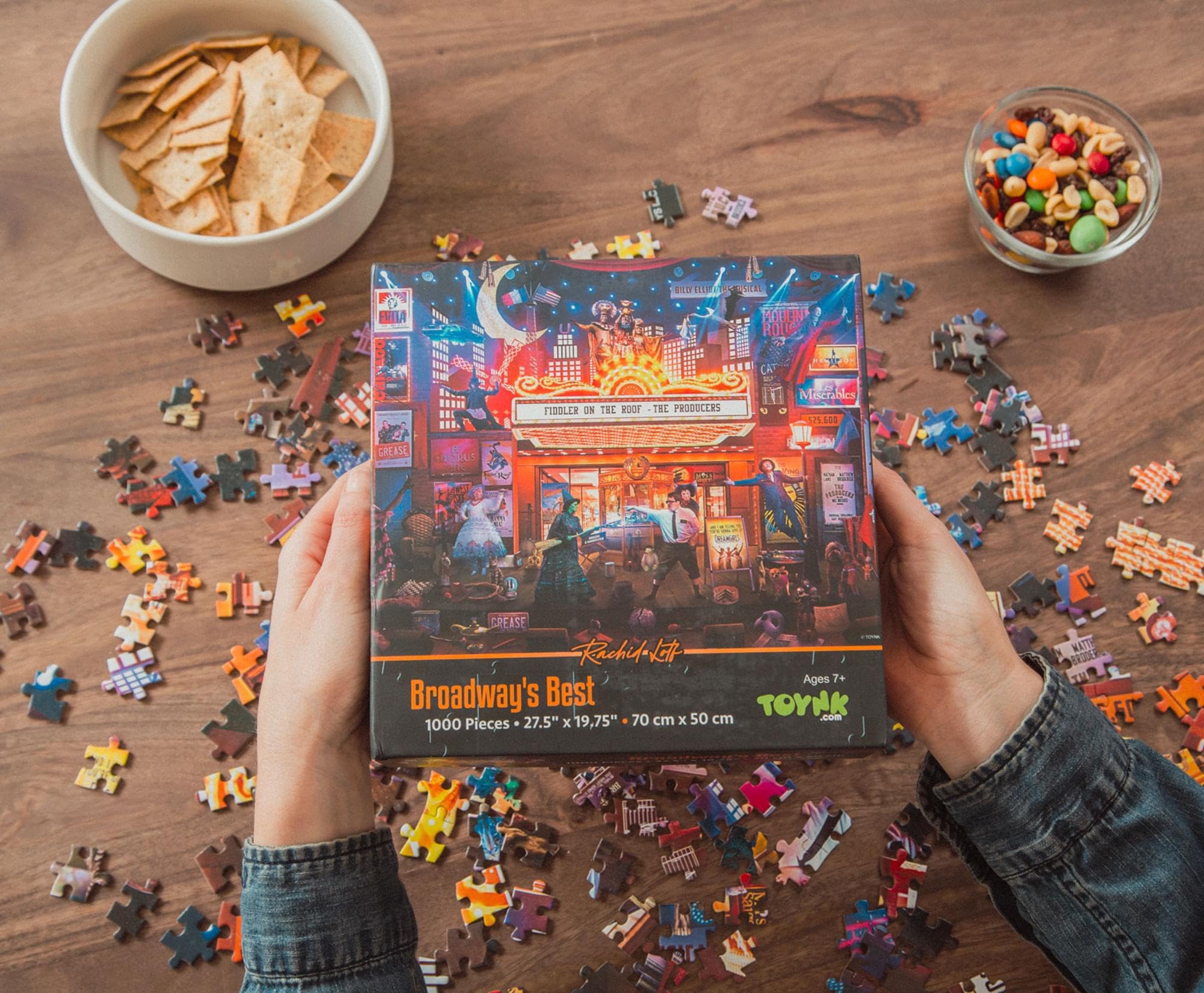 Foto 5 pulgar | El Mejor Loft De Rachid Loft De 1000 Piezas De Jigsaw Puzzle Broadway - Venta Internacional.
