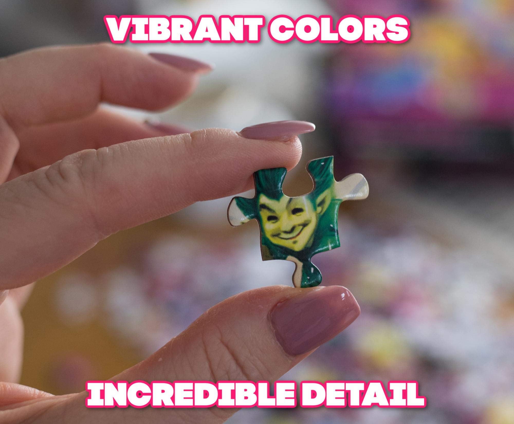 Foto 5 pulgar | Rompecabezas Toynk Universe Of Unicorns Rainbow 1000 Piezas - Venta Internacional.