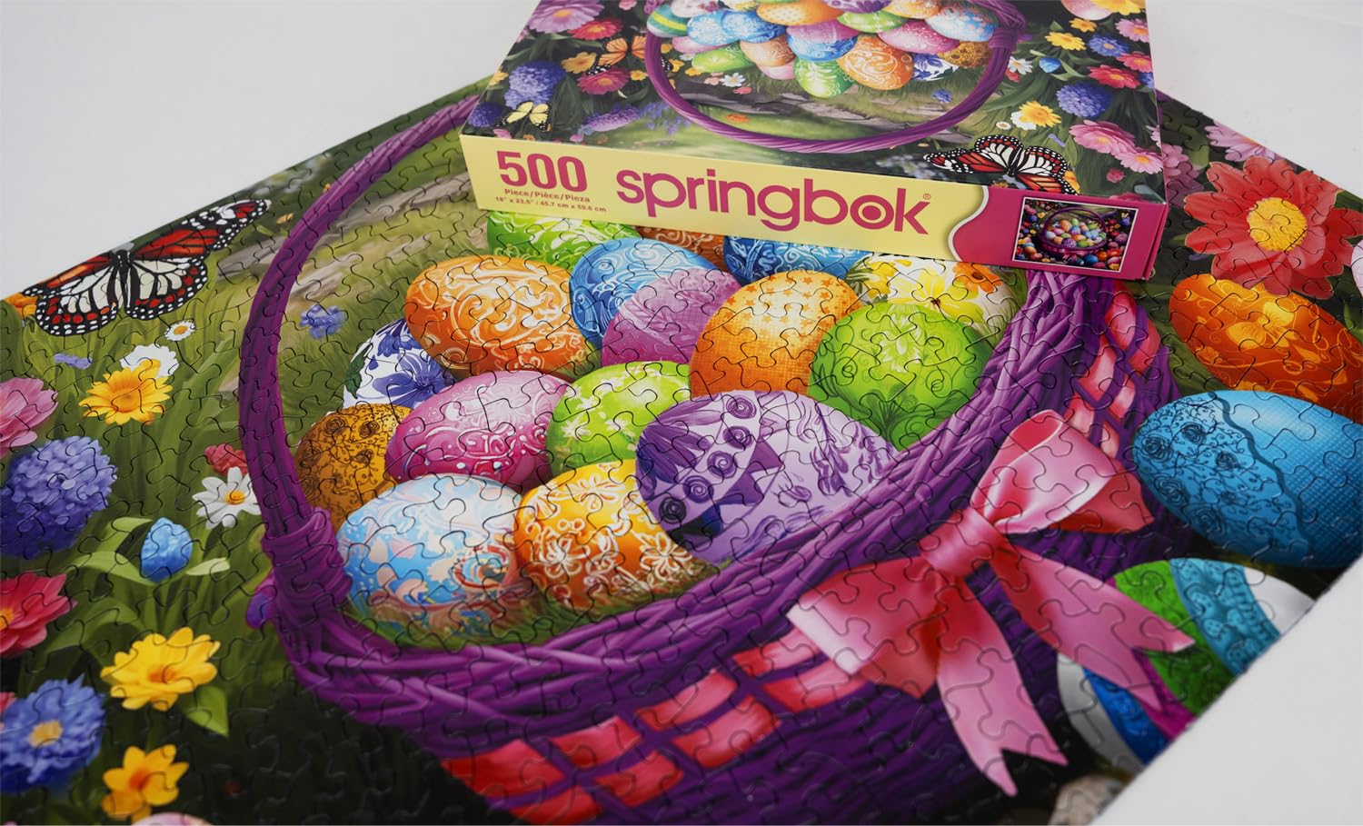 Foto 5 pulgar | Rompecabezas Springbok Easter In Bloom, 500 Piezas - Venta Internacional.