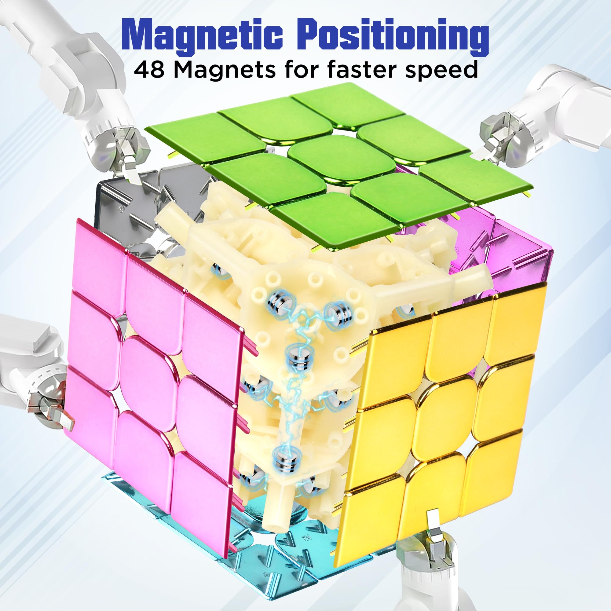 Foto 4 pulgar | Espejo Reflectante Speed Cube D-fantix Cyclone Boys, 3 X 3 X 3 - Venta Internacional.