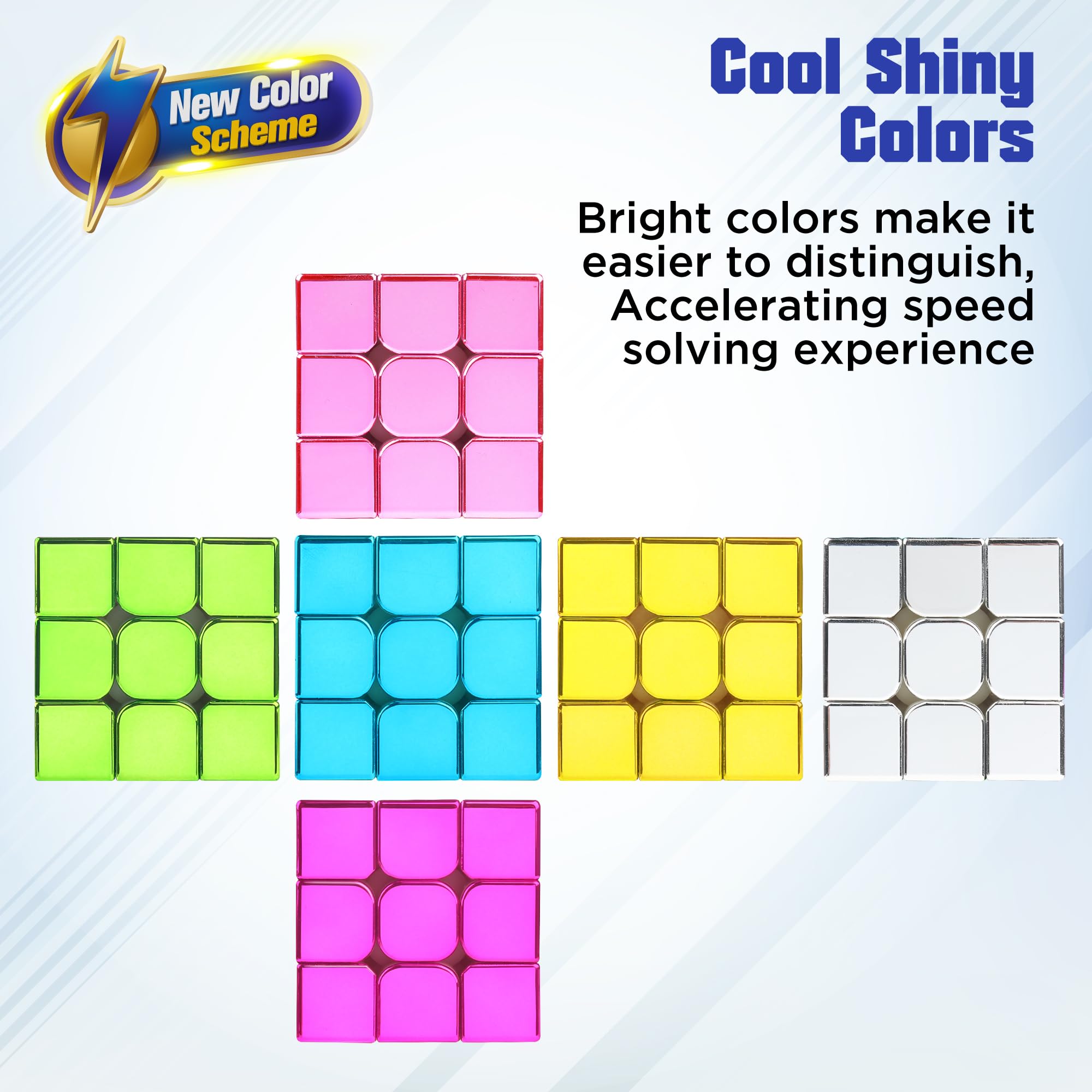 Foto 6 pulgar | Espejo Reflectante Speed Cube D-fantix Cyclone Boys, 3 X 3 X 3 - Venta Internacional.
