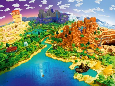 Foto 1 | Rompecabezas Ravensburger World Of Minecraft 1500 Piezas - Venta Internacional.