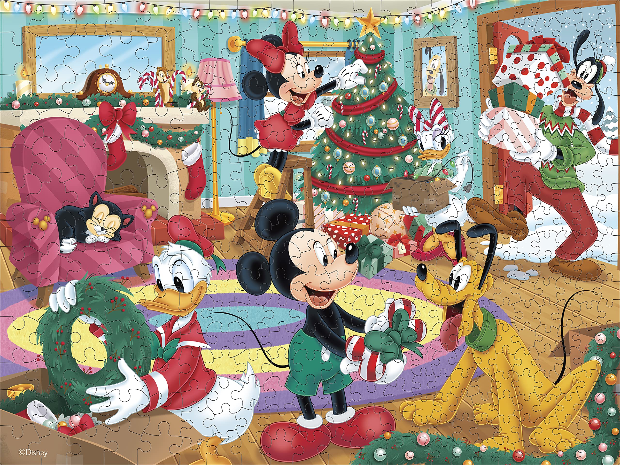 Foto 2 pulgar | Rompecabezas Ceaco Disney Holiday Together Time, 400 Piezas - Venta Internacional.