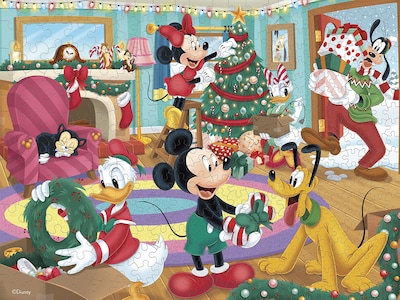 Foto 1 | Rompecabezas Ceaco Disney Holiday Together Time, 400 Piezas - Venta Internacional.