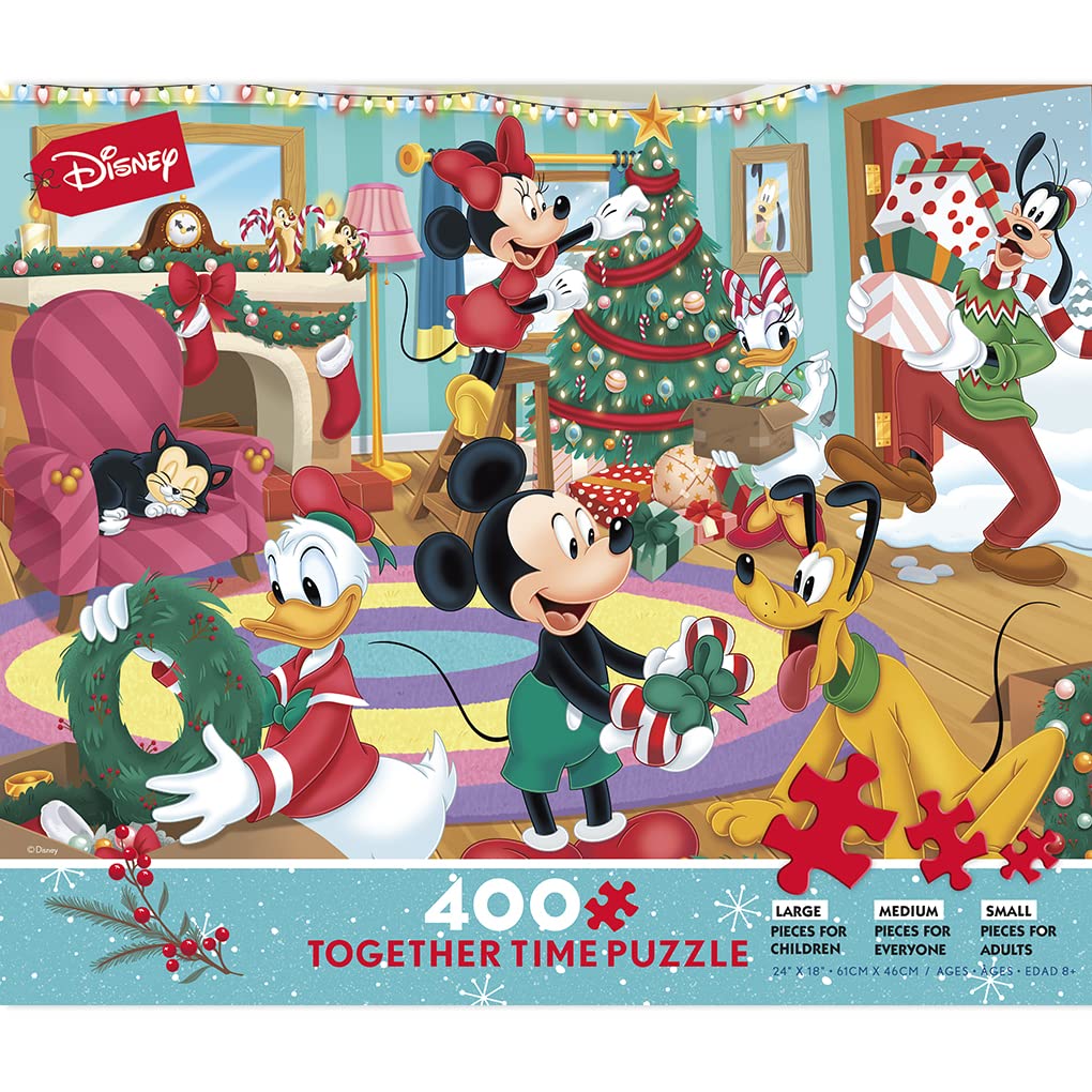 Foto 3 pulgar | Rompecabezas Ceaco Disney Holiday Together Time, 400 Piezas - Venta Internacional.