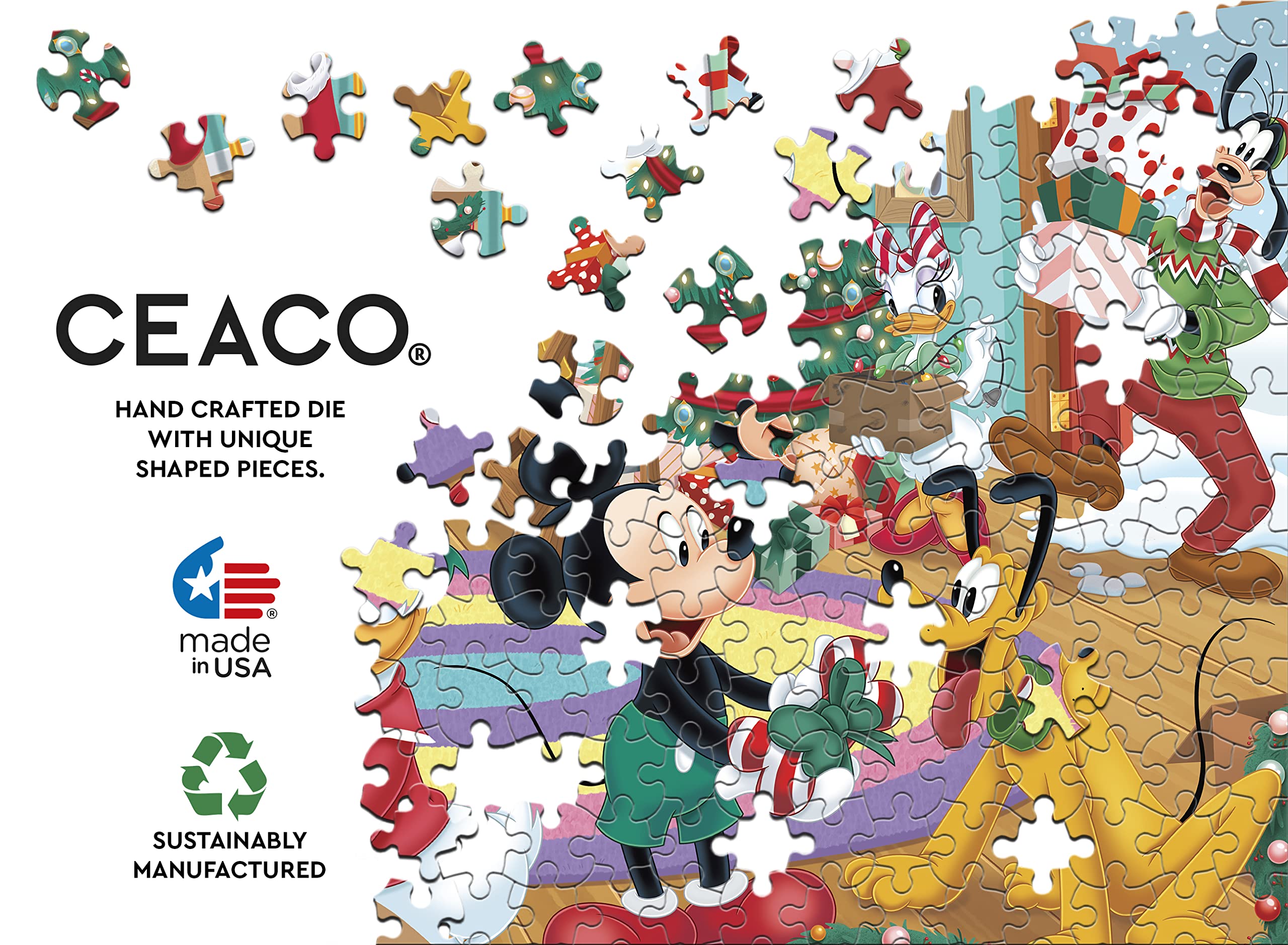 Foto 6 pulgar | Rompecabezas Ceaco Disney Holiday Together Time, 400 Piezas - Venta Internacional.