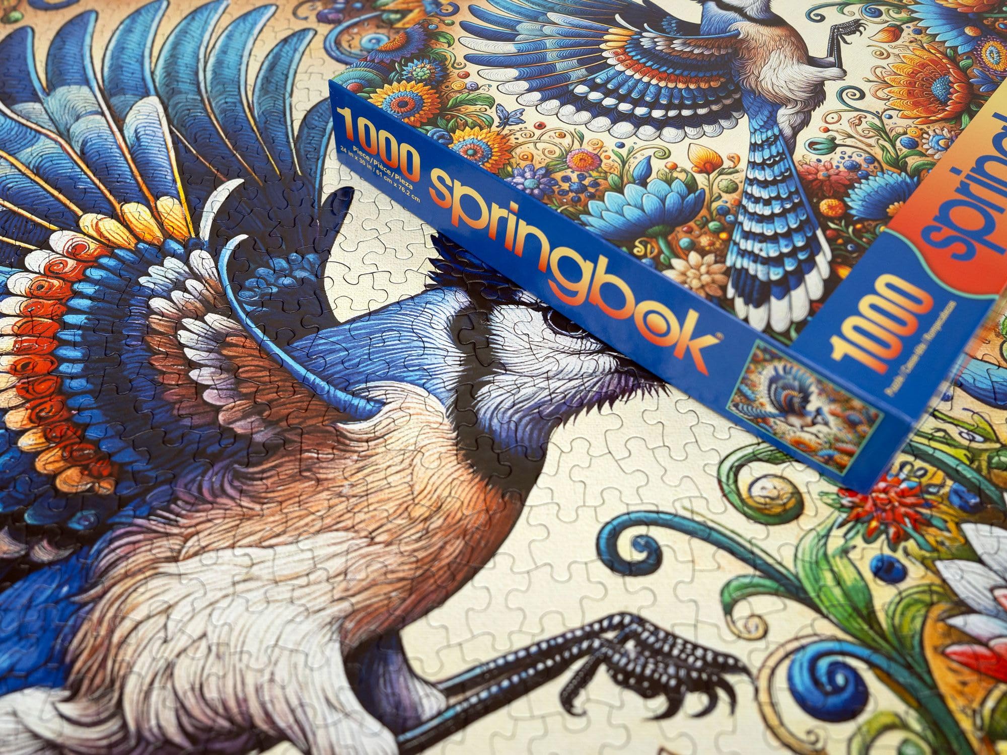 Foto 5 pulgar | Rompecabezas Springbok Blue Jay In Summer, 1000 Piezas - Venta Internacional.