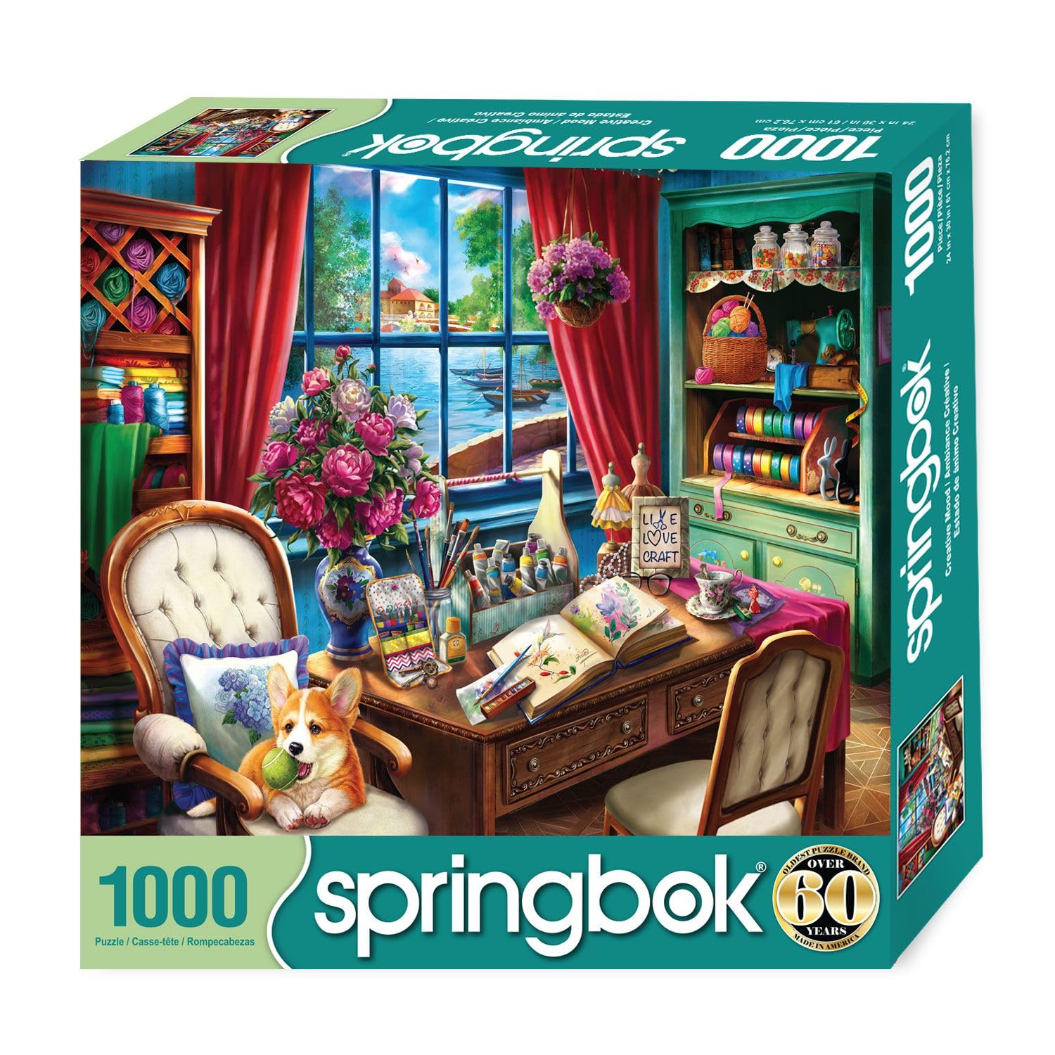 Foto 2 | Rompecabezas Springbok Creative Mood 1000 Piezas Para Adultos - Venta Internacional.