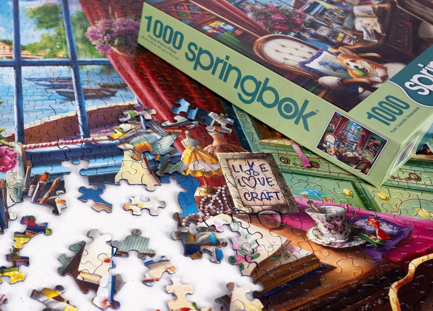 Foto 5 | Rompecabezas Springbok Creative Mood 1000 Piezas Para Adultos - Venta Internacional.