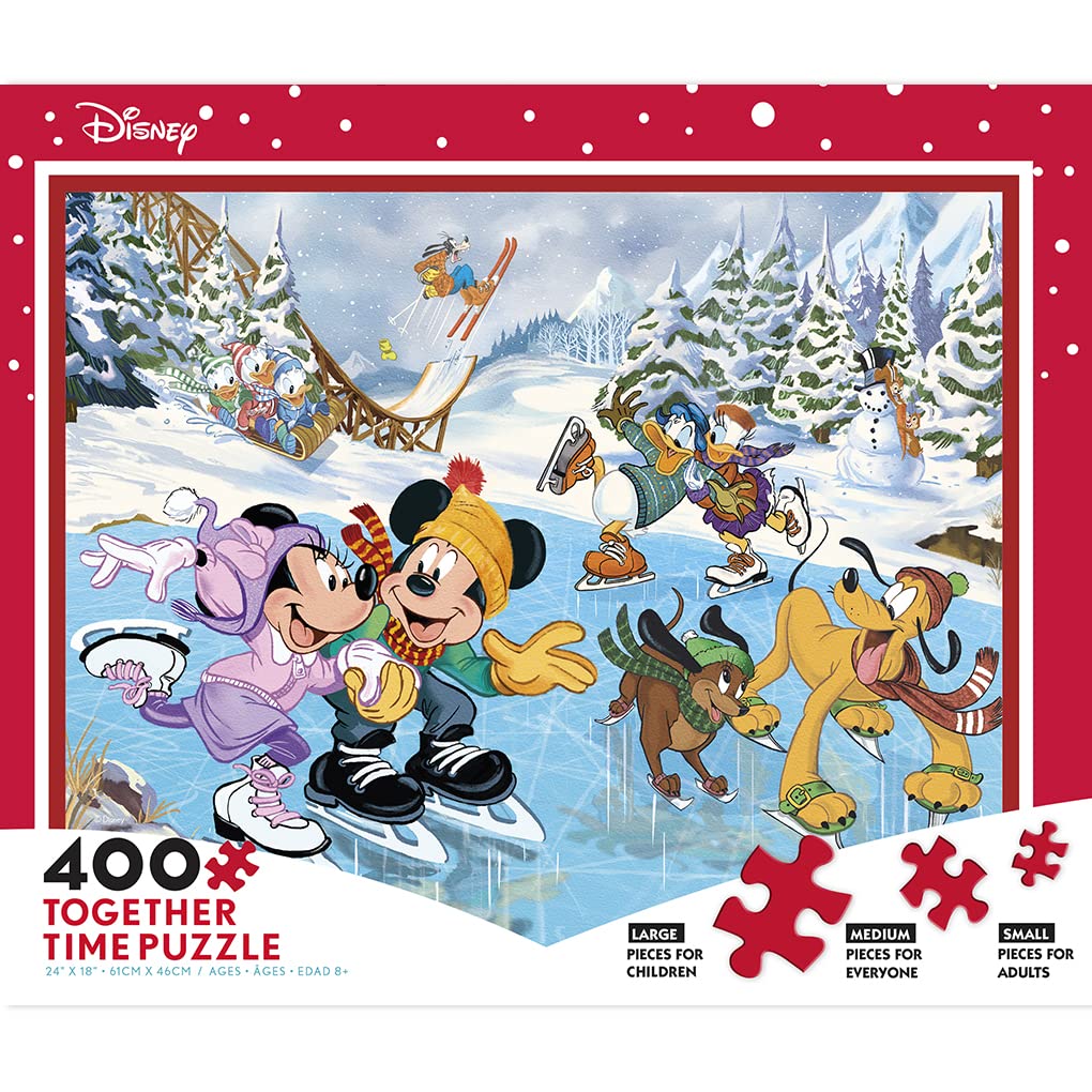 Foto 3 pulgar | Rompecabezas Ceaco Disney Holiday Together Time, 400 Piezas - Venta Internacional.