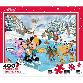 Foto 2 | Rompecabezas Ceaco Disney Holiday Together Time, 400 Piezas - Venta Internacional.