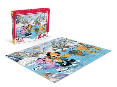 Foto 4 | Rompecabezas Ceaco Disney Holiday Together Time, 400 Piezas - Venta Internacional.