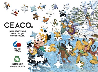 Foto 5 | Rompecabezas Ceaco Disney Holiday Together Time, 400 Piezas - Venta Internacional.
