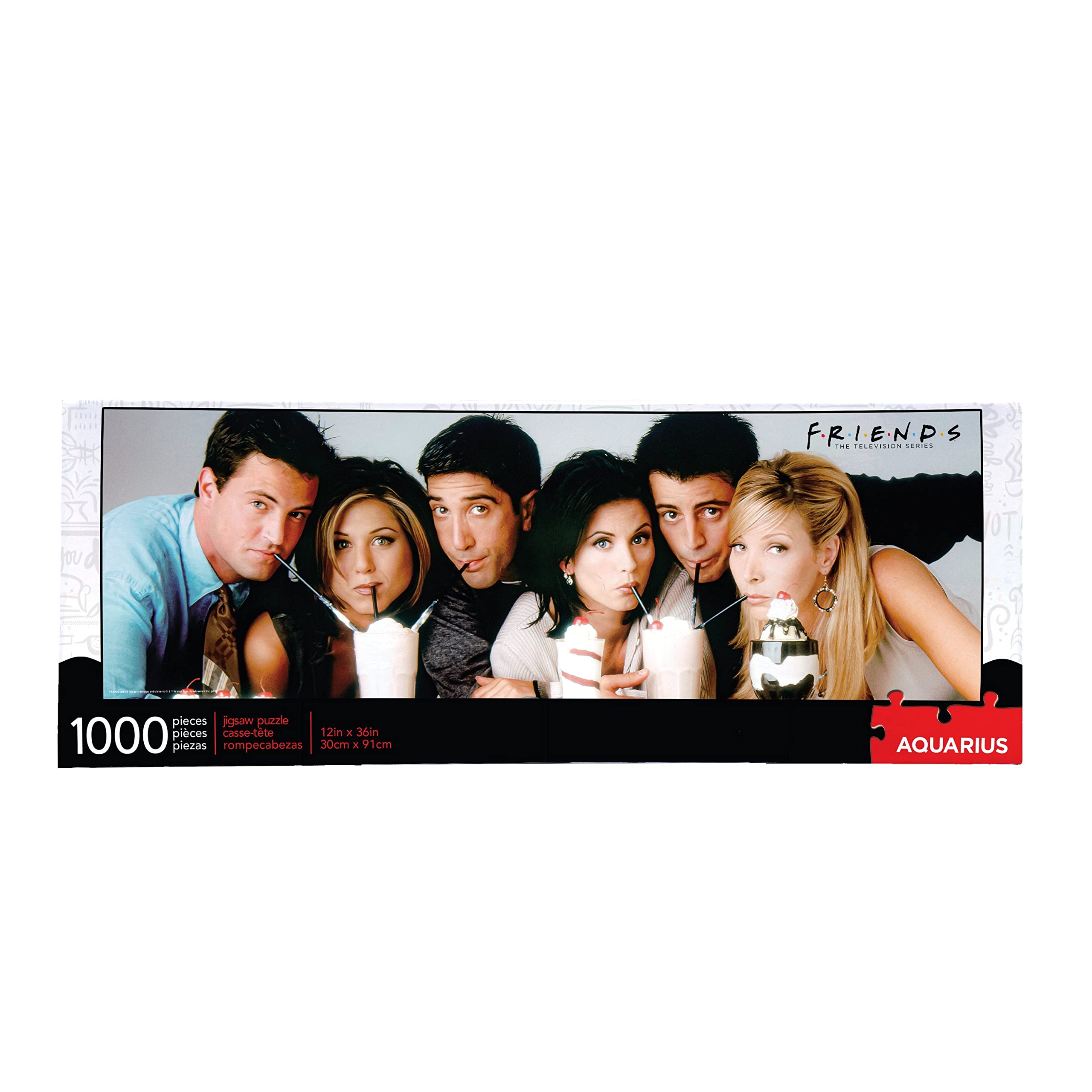 Foto 2 pulgar | Puzzle Aquarius Friends, 1000 Piezas, Delgado, 30 X 91 Cm - Venta Internacional.