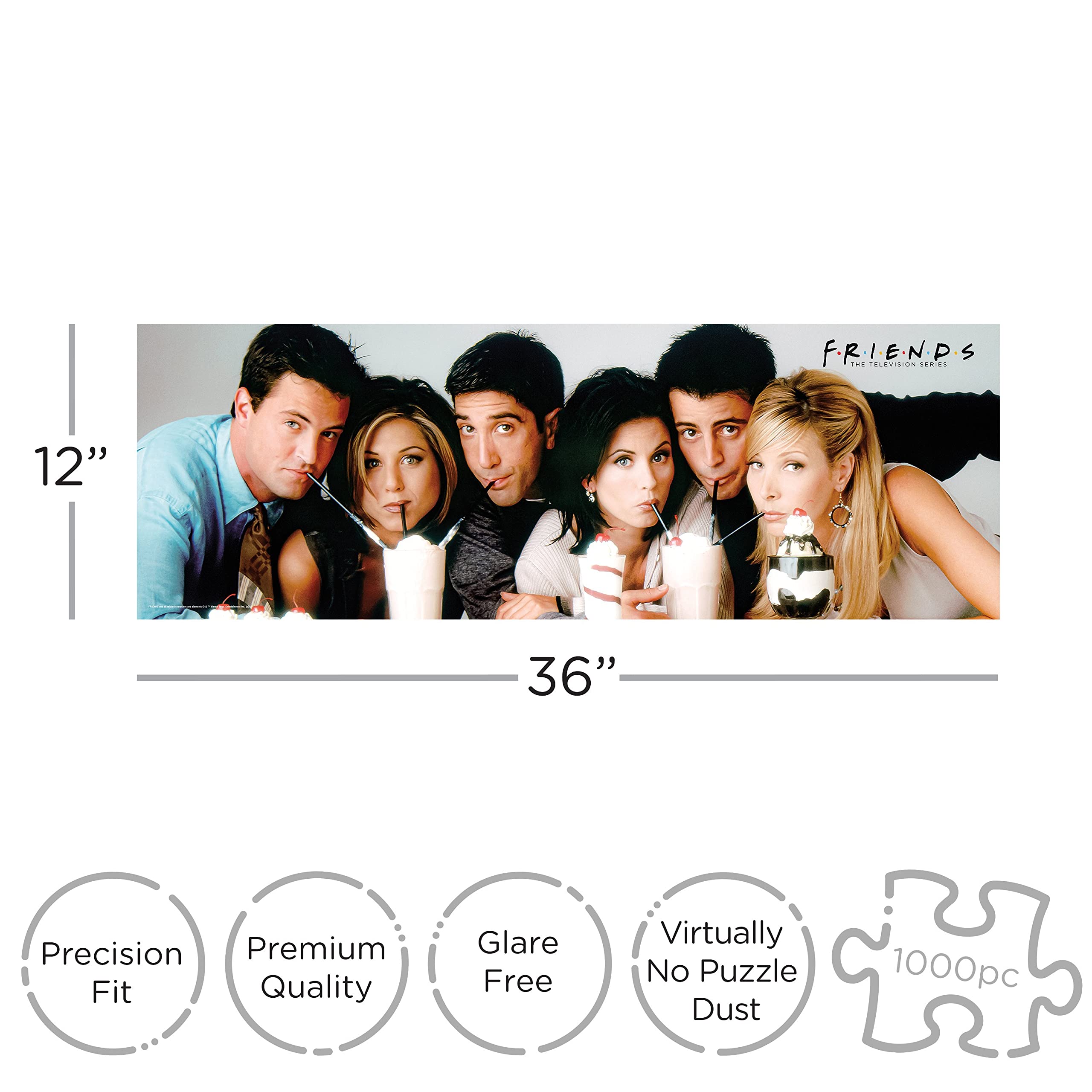 Foto 3 pulgar | Puzzle Aquarius Friends, 1000 Piezas, Delgado, 30 X 91 Cm - Venta Internacional.