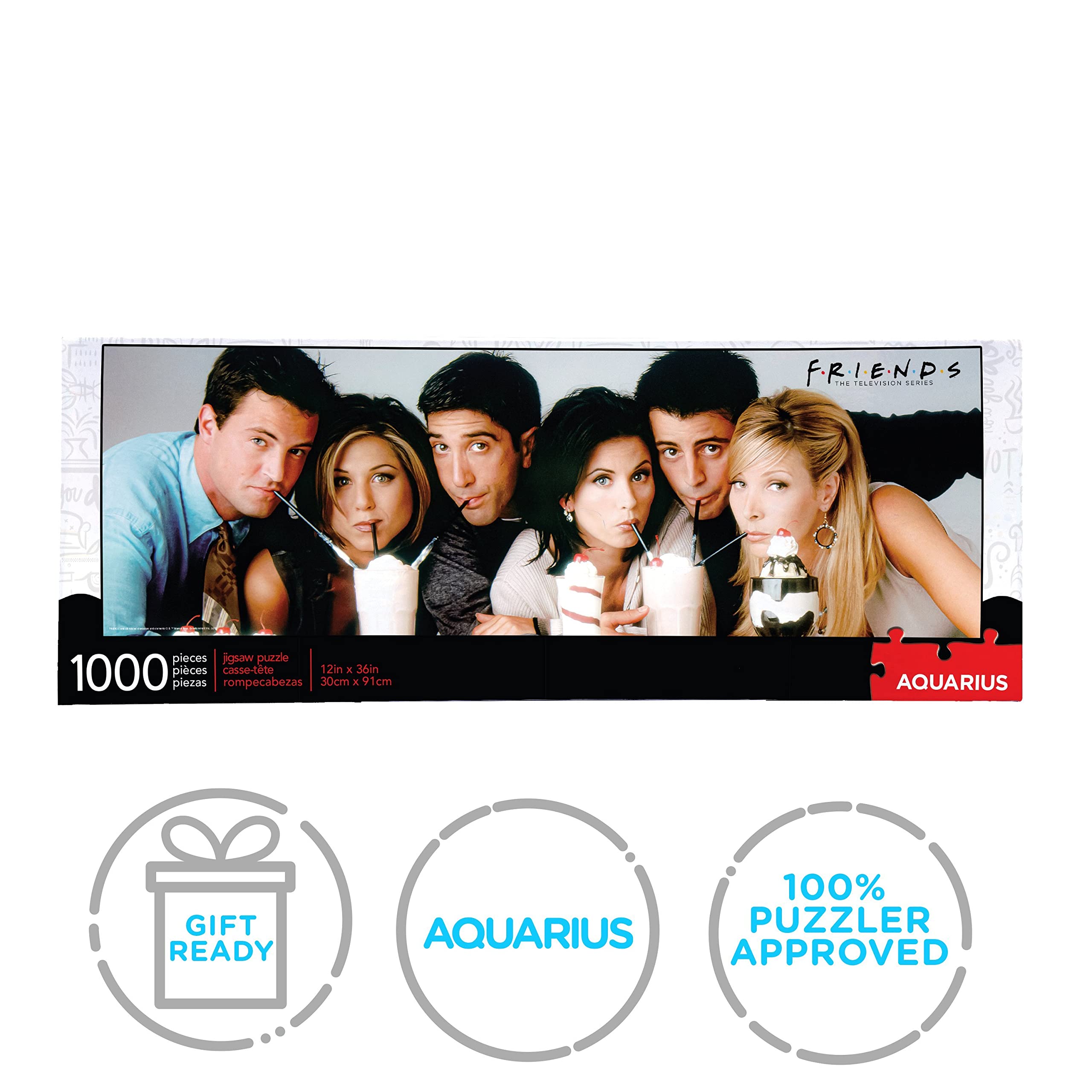 Foto 8 pulgar | Puzzle Aquarius Friends, 1000 Piezas, Delgado, 30 X 91 Cm - Venta Internacional.
