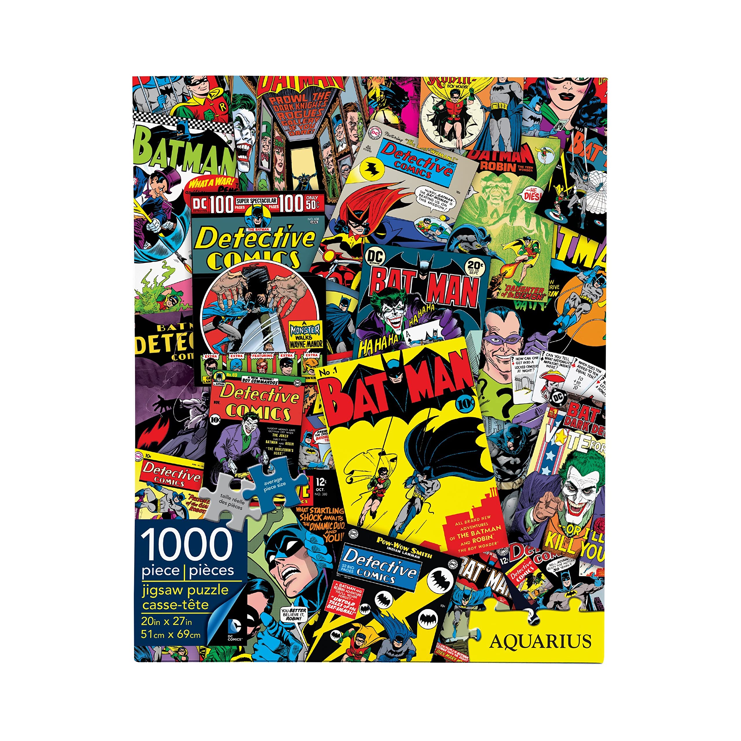 Foto 2 pulgar | Rompecabezas Aquarius Dc Comics Batman Collage 1000 Piezas - Venta Internacional.