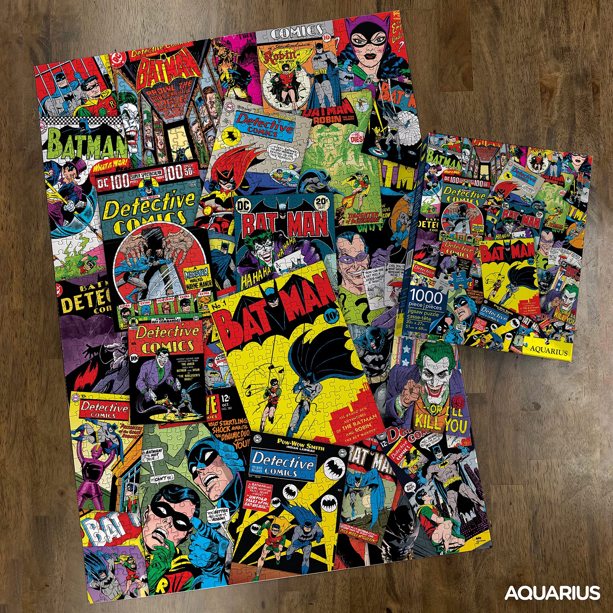 Foto 4 pulgar | Rompecabezas Aquarius Dc Comics Batman Collage 1000 Piezas - Venta Internacional.