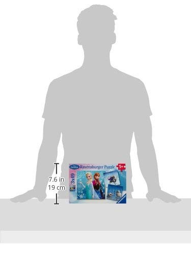Foto 4 pulgar | Juego De Rompecabezas Ravensburger Disney Frozen Winter Adventures, 3 X 49 Piezas - Venta Internacional.