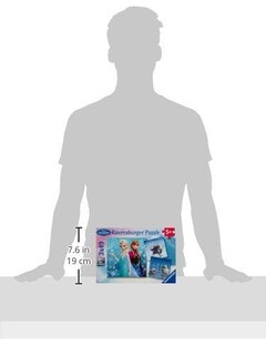 Foto 3 | Juego De Rompecabezas Ravensburger Disney Frozen Winter Adventures, 3 X 49 Piezas - Venta Internacional.