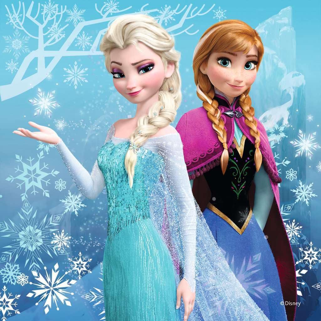 Foto 4 | Juego De Rompecabezas Ravensburger Disney Frozen Winter Adventures, 3 X 49 Piezas - Venta Internacional.