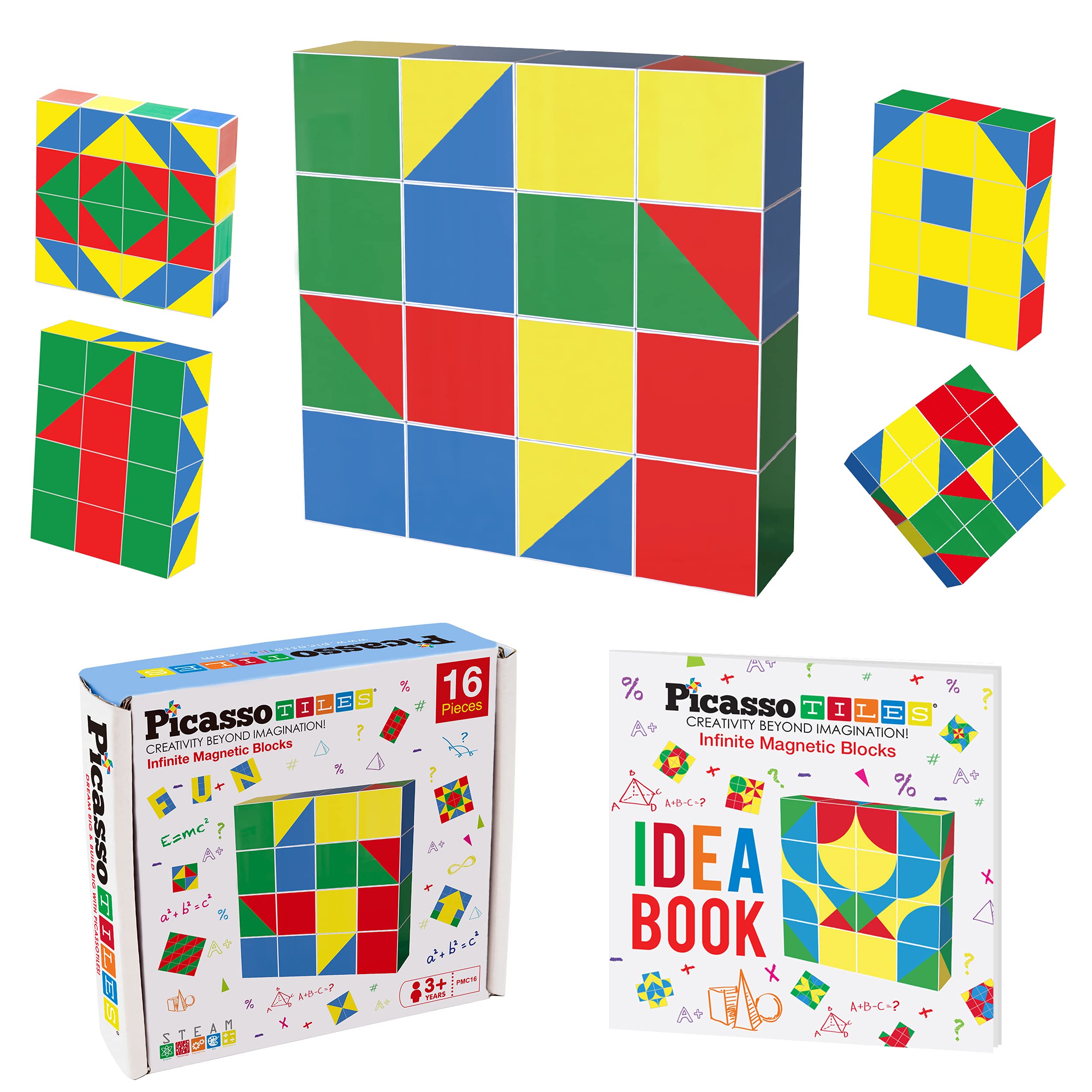 Foto 2 pulgar | Juego De Rompecabezas Magnético Picasso Cubes Brain Teaser Set, Juguete Para Niños - Venta Internacional.