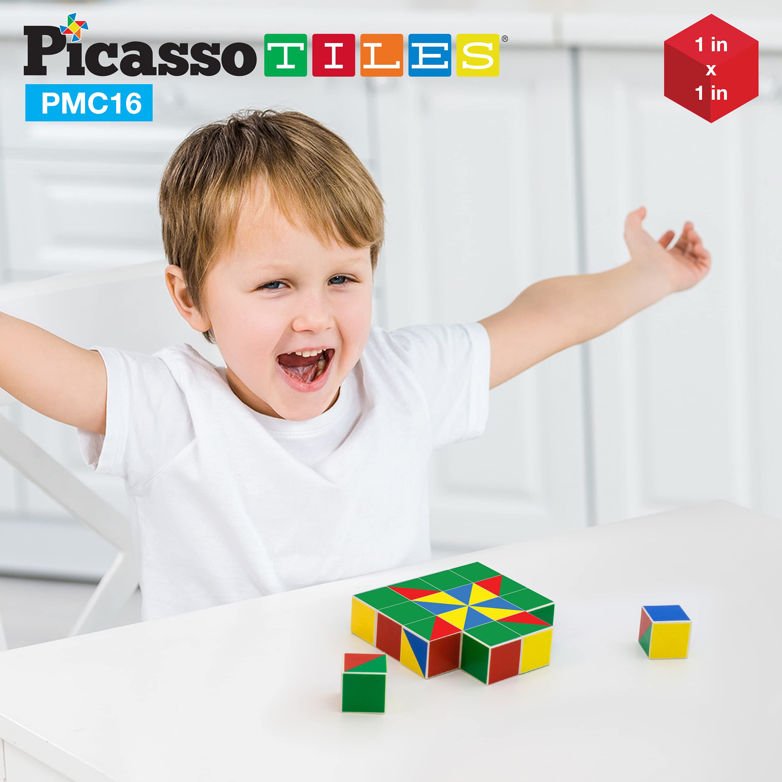Foto 6 pulgar | Juego De Rompecabezas Magnético Picasso Cubes Brain Teaser Set, Juguete Para Niños - Venta Internacional.