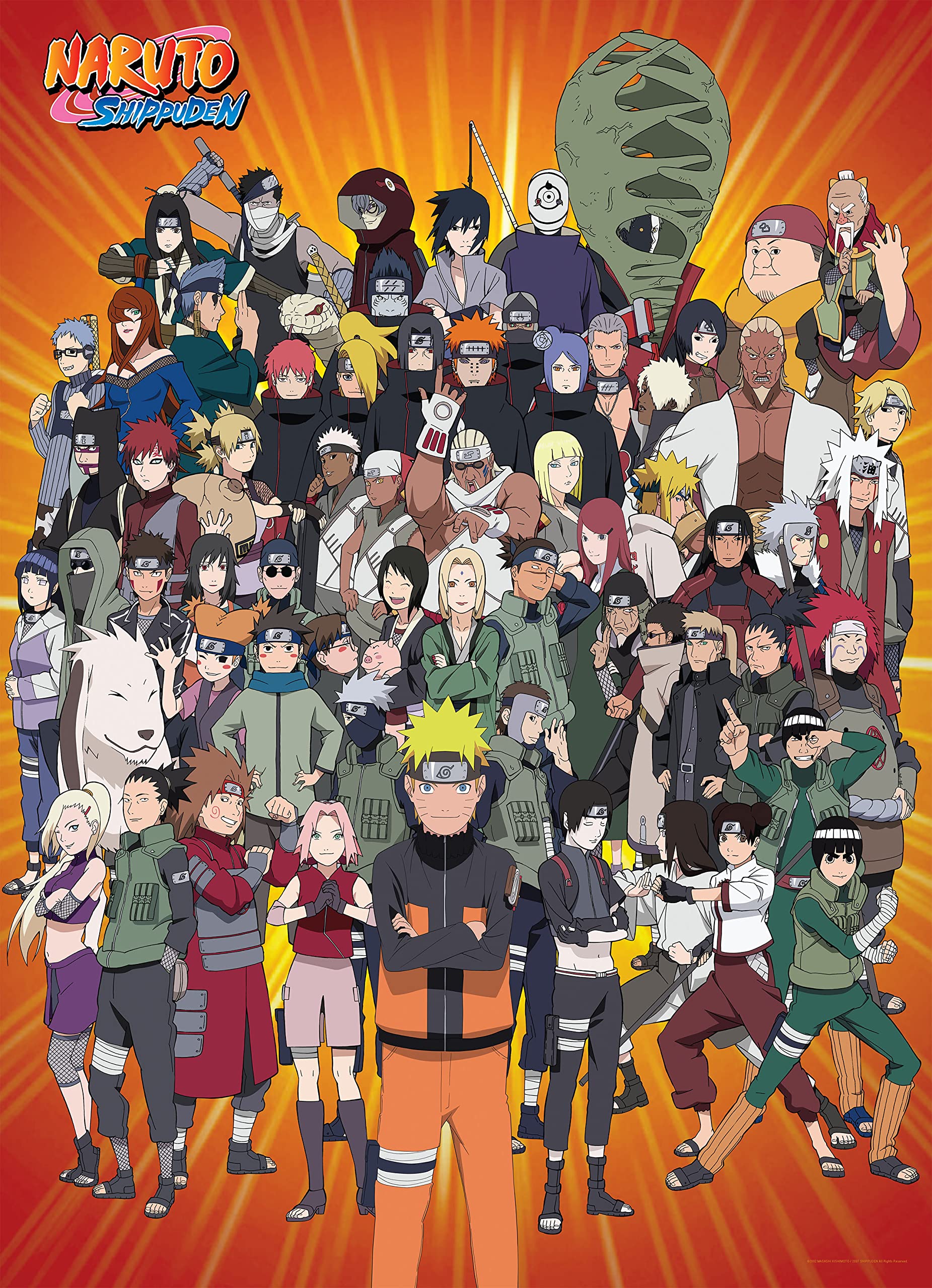 Foto 4 pulgar | Rompecabezas Usaopoly Naruto «nunca Olvides A Tus Amigos», 1000 Unidades - Venta Internacional.