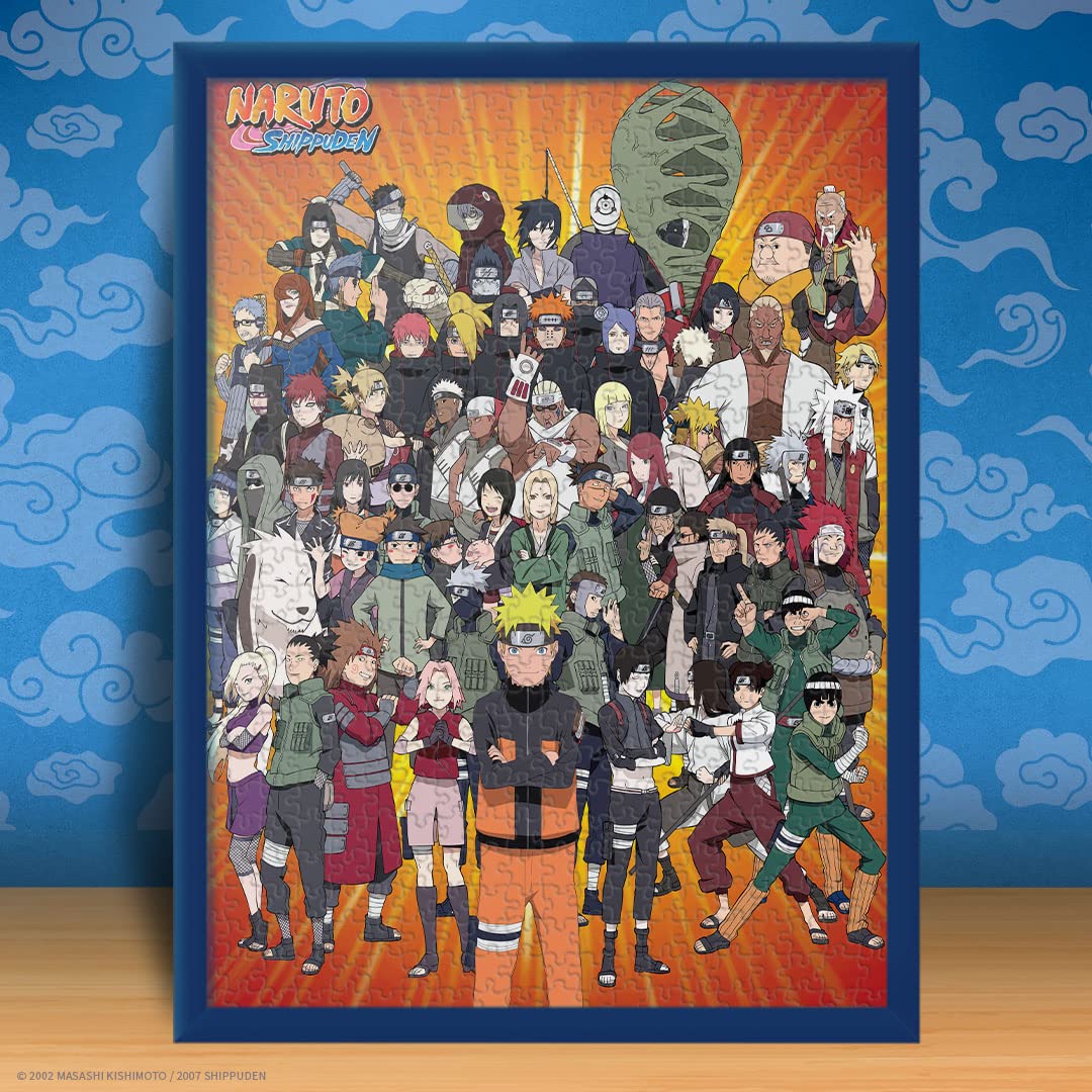 Foto 5 pulgar | Rompecabezas Usaopoly Naruto «nunca Olvides A Tus Amigos», 1000 Unidades - Venta Internacional.