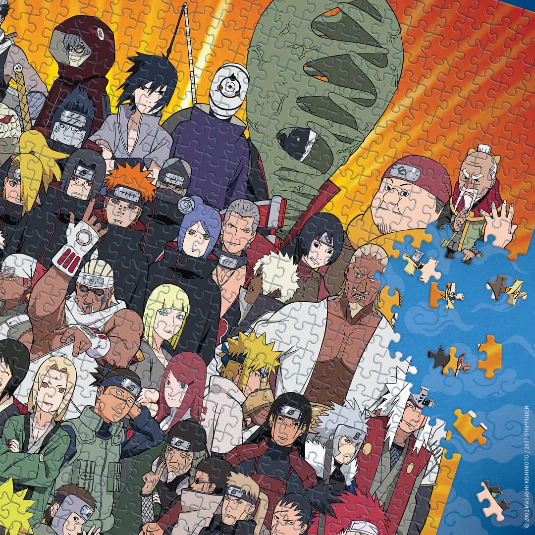 Foto 7 pulgar | Rompecabezas Usaopoly Naruto «nunca Olvides A Tus Amigos», 1000 Unidades - Venta Internacional.