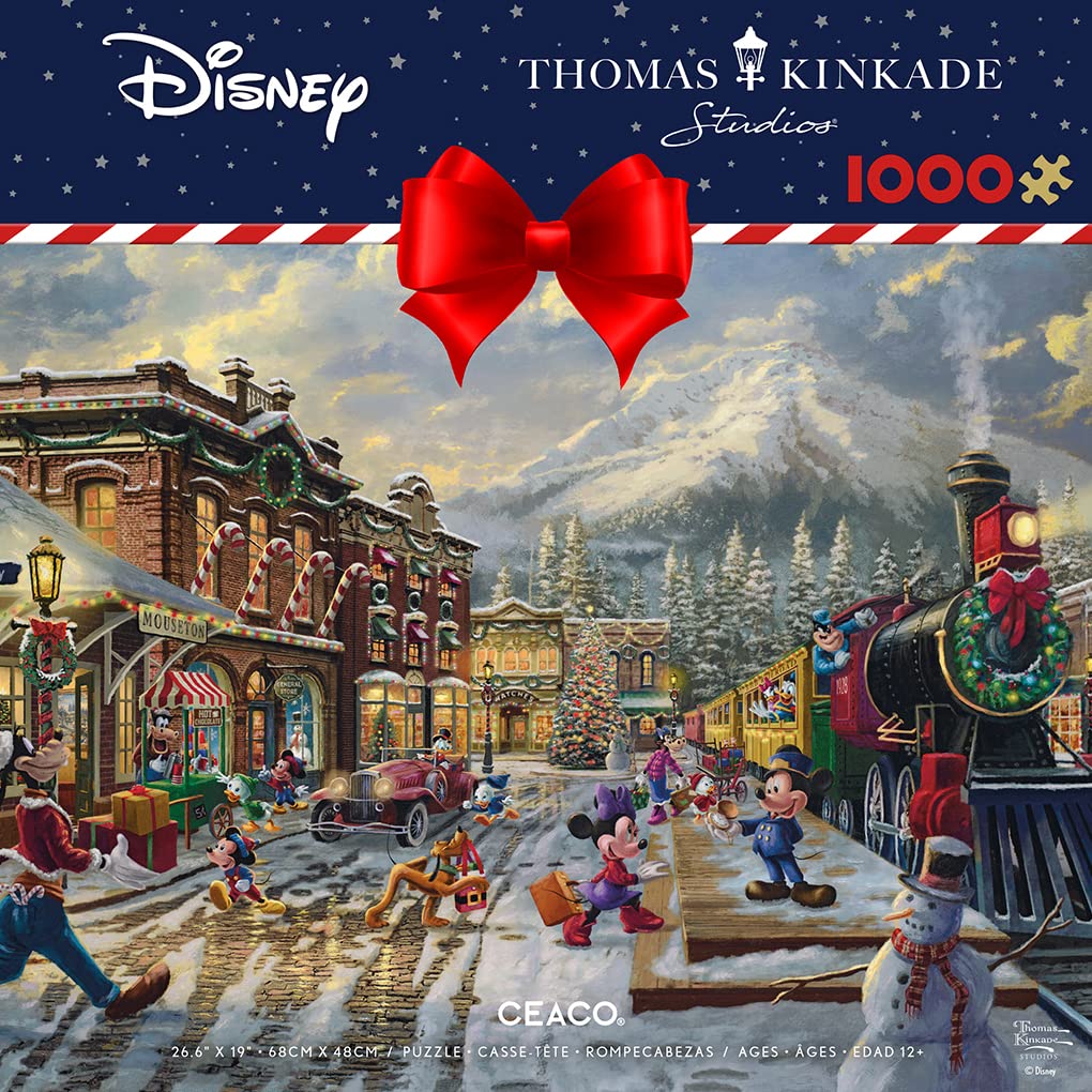 Foto 3 pulgar | Rompecabezas Ceaco Thomas Kinkade Disney 1000 Piezas - Venta Internacional.