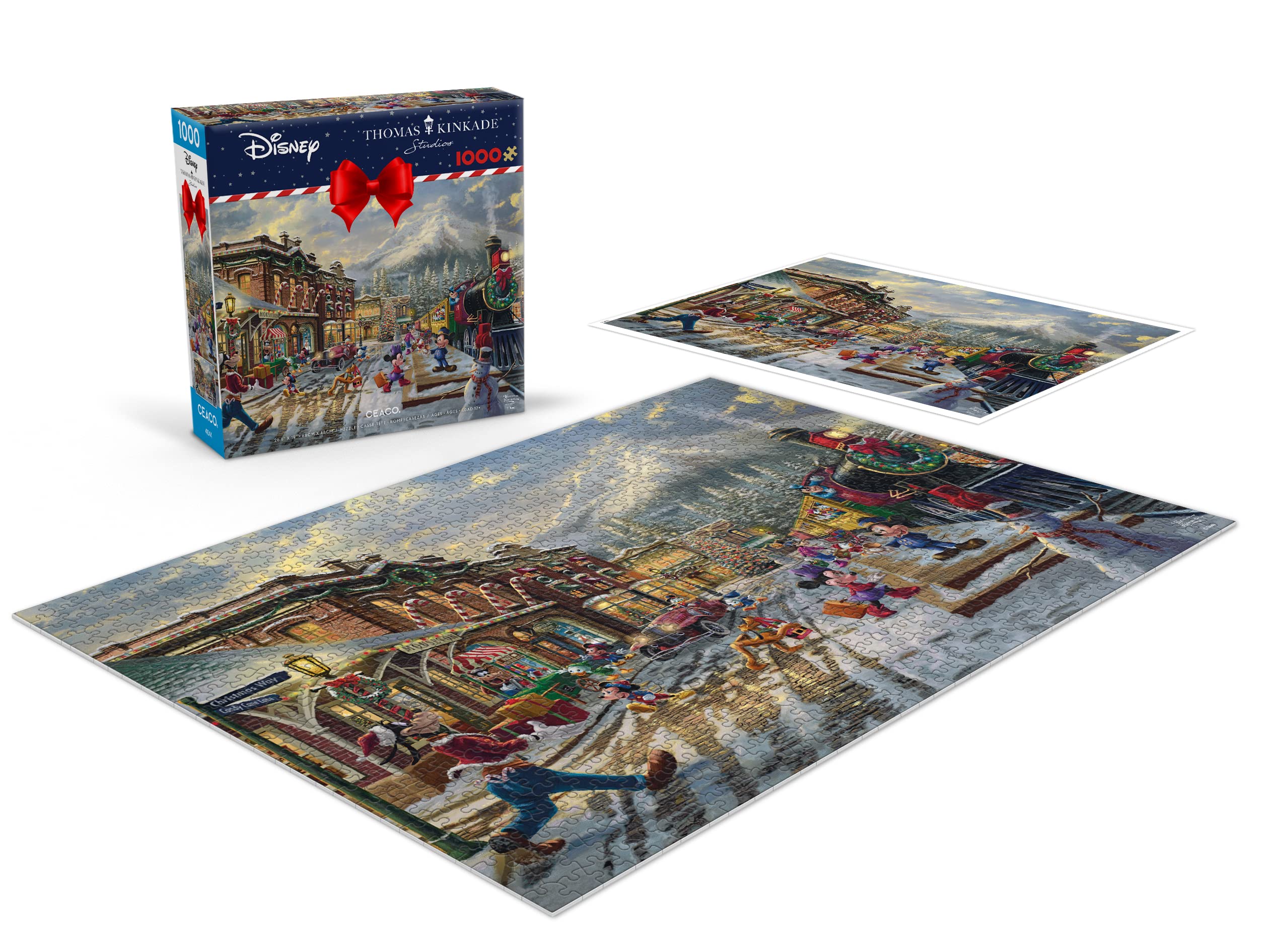 Foto 5 pulgar | Rompecabezas Ceaco Thomas Kinkade Disney 1000 Piezas - Venta Internacional.