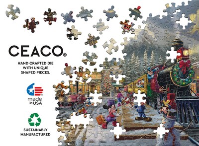 Foto 5 | Rompecabezas Ceaco Thomas Kinkade Disney 1000 Piezas - Venta Internacional.