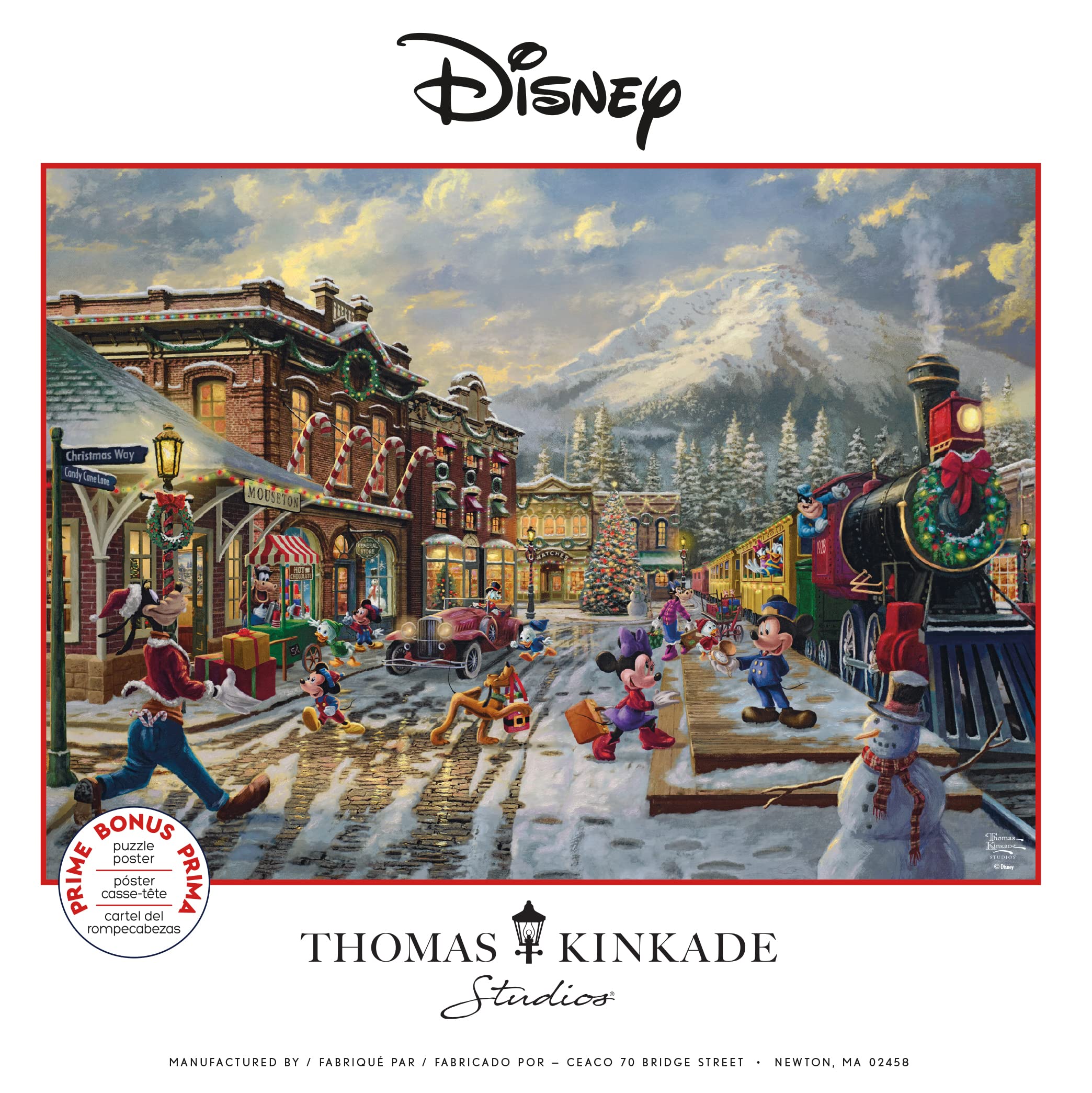 Foto 7 pulgar | Rompecabezas Ceaco Thomas Kinkade Disney 1000 Piezas - Venta Internacional.