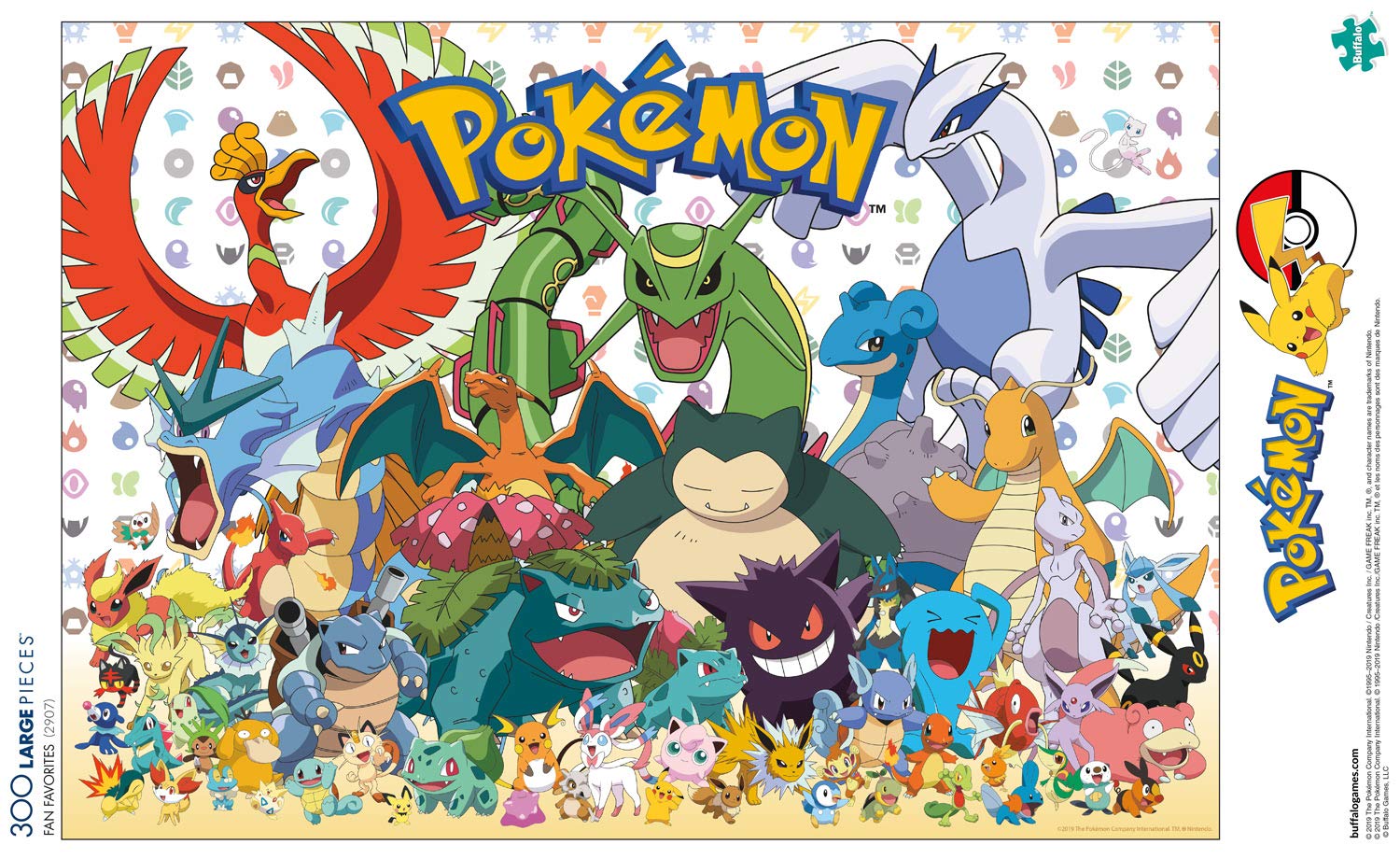 Foto 5 pulgar | Rompecabezas Buffalo Games, Favoritos De Los Fanáticos De Pokémon, 300 Piezas - Venta Internacional.