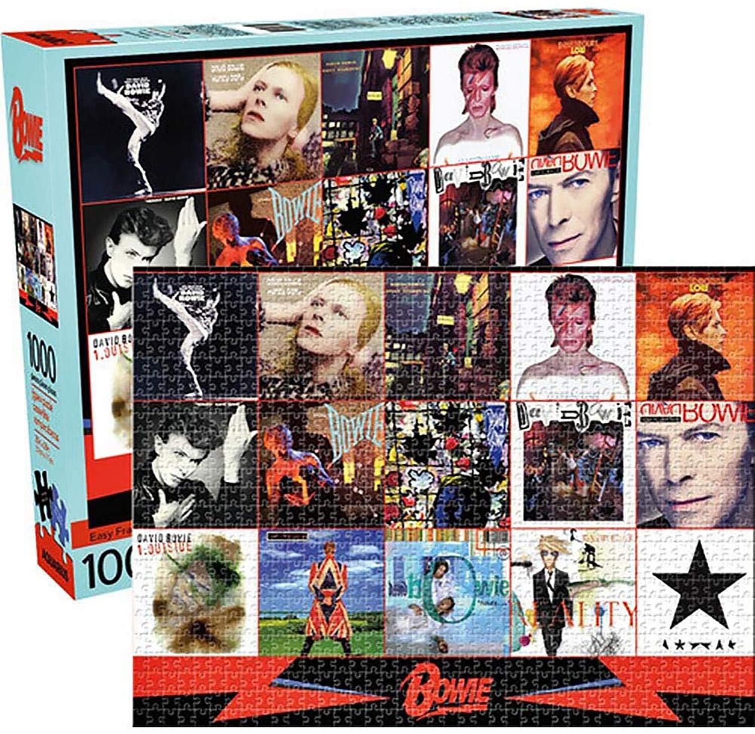 Foto 2 pulgar | Rompecabezas Aquarius, Álbumes De David Bowie, 1000 Piezas - Venta Internacional.