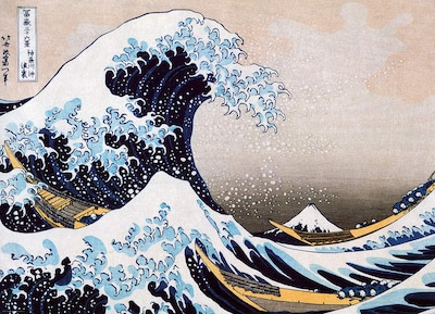 Foto 2 | Puzle Eurographics Great Wave Kanagawa De Hokusai De 1000 Piezas - Venta Internacional.