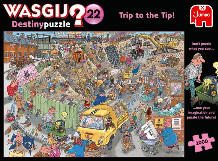 Foto 4 pulgar | Rompecabezas Jumbo Wasgij Destiny 22 A Trip To The Tip 1000 Piezas - Venta Internacional.