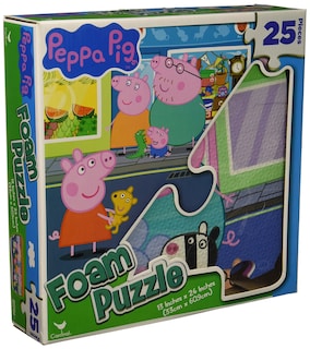 Foto 1 | Puzle De Espuma Peppa Pig 25 Piezas - Venta Internacional.