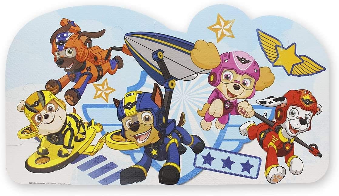 Foto 4 pulgar | Puzle De Espuma Paw Patrol, 25 Piezas, Para Niños - Venta Internacional.