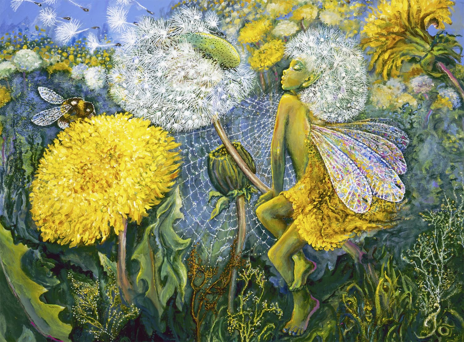 Rompecabezas Buffalo Games Josephine Wall Dandelion Fairy - Venta Internacional.