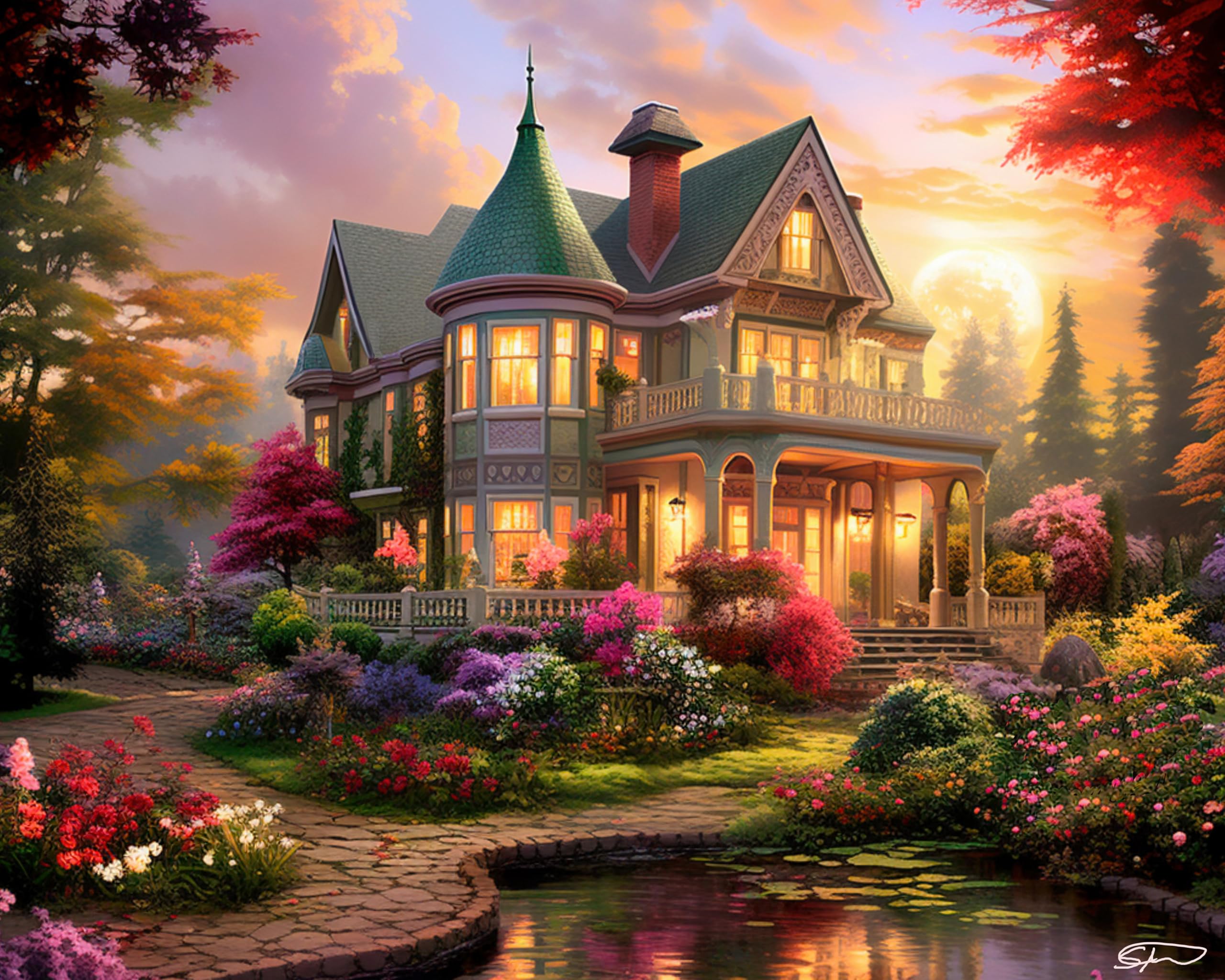 Foto 1 | Rompecabezas Springbok Victorian Dream, 500 Piezas, Para Adultos - Venta Internacional.