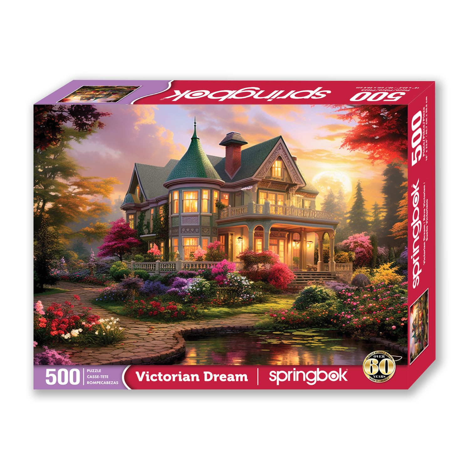 Foto 2 | Rompecabezas Springbok Victorian Dream, 500 Piezas, Para Adultos - Venta Internacional.