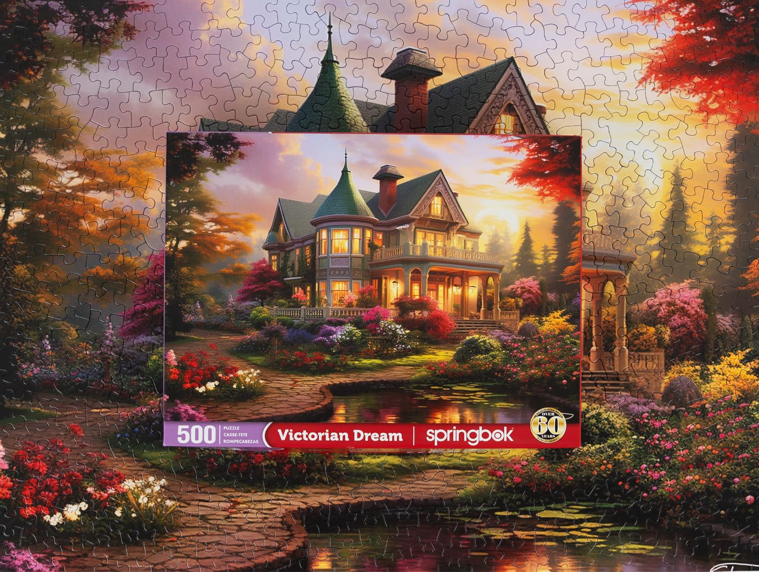 Foto 4 pulgar | Rompecabezas Springbok Victorian Dream, 500 Piezas, Para Adultos - Venta Internacional.